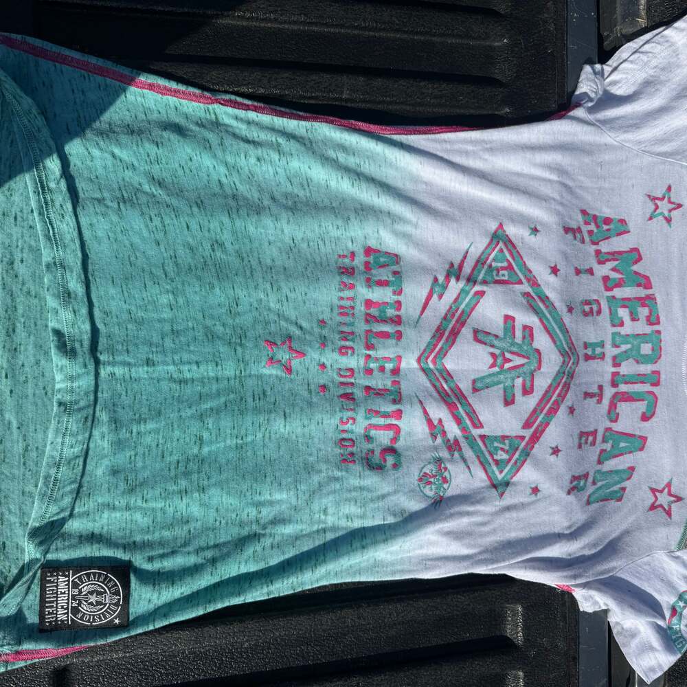 Vintage American Fighter Athletic T-Shirt woman’s Medium